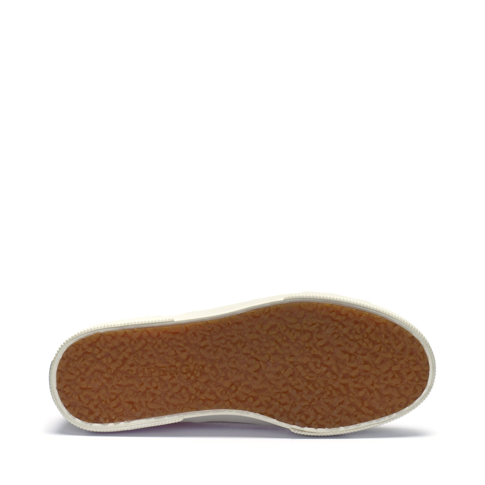 Superga 2740 Platform Sneakers - Beige Lt Avorio. Bottom view.