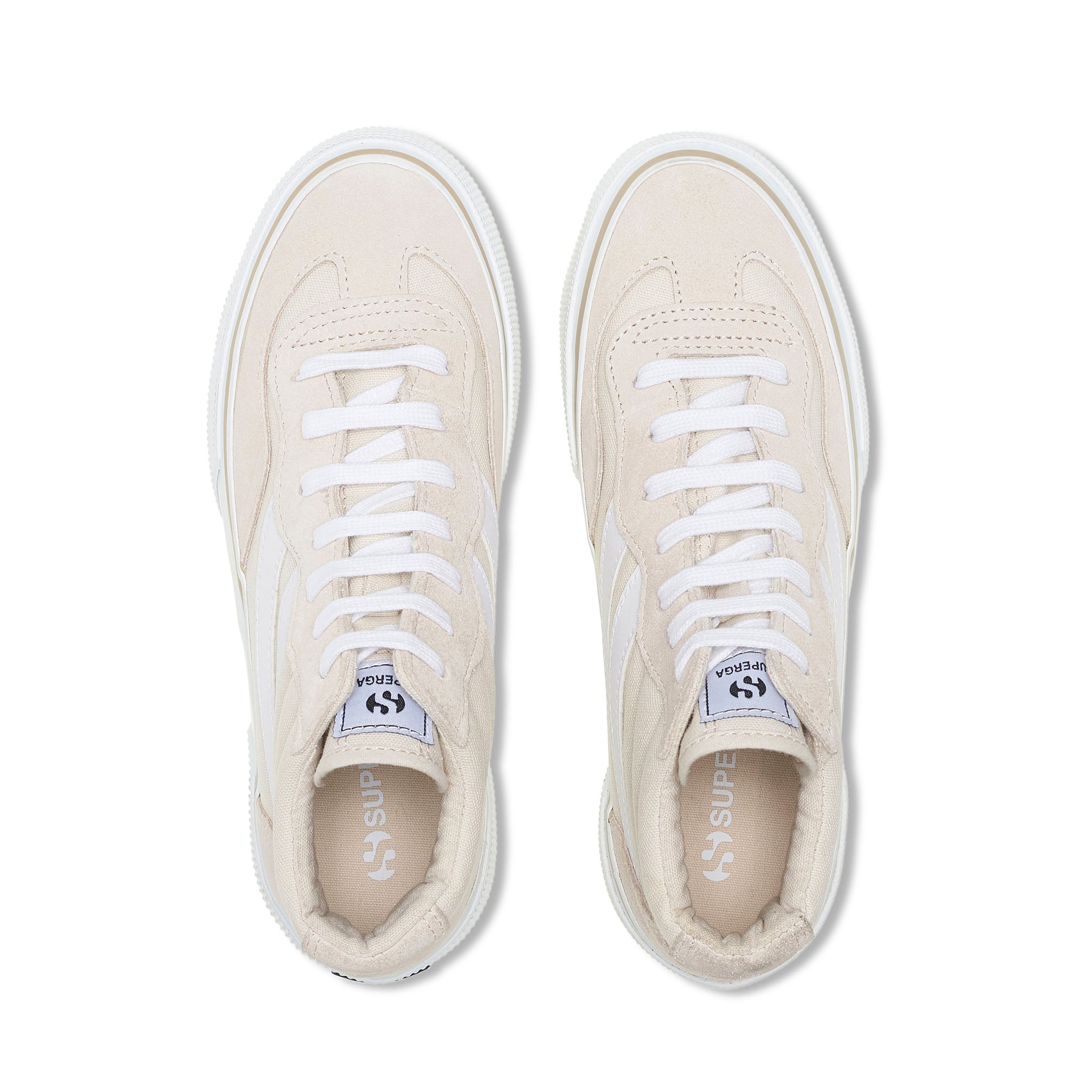 Superga mid platform top