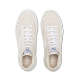 Superga 3141 Revolley Mid Platform Sneakers - Beige Lt Off White. Top view.