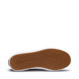 Superga 2750 Nappa Sneakers Sneakers - Black White. Bottom view.