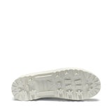2644 Alpina Quilted Nylon Boots - Grey Fossil Avorio. Bottom view.