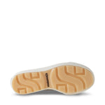 Superga 2790 Tank Sneakers - Grey Greenish Avorio Pearl Gum. Bottom view.