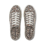 Superga 2790 Print Sneakers - Lt Classic Leopard Avorio. Top view.