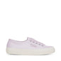 Superga 2750 Pearl Matte Canvas Sneakers - Violet Lilla Avorio. Side view.