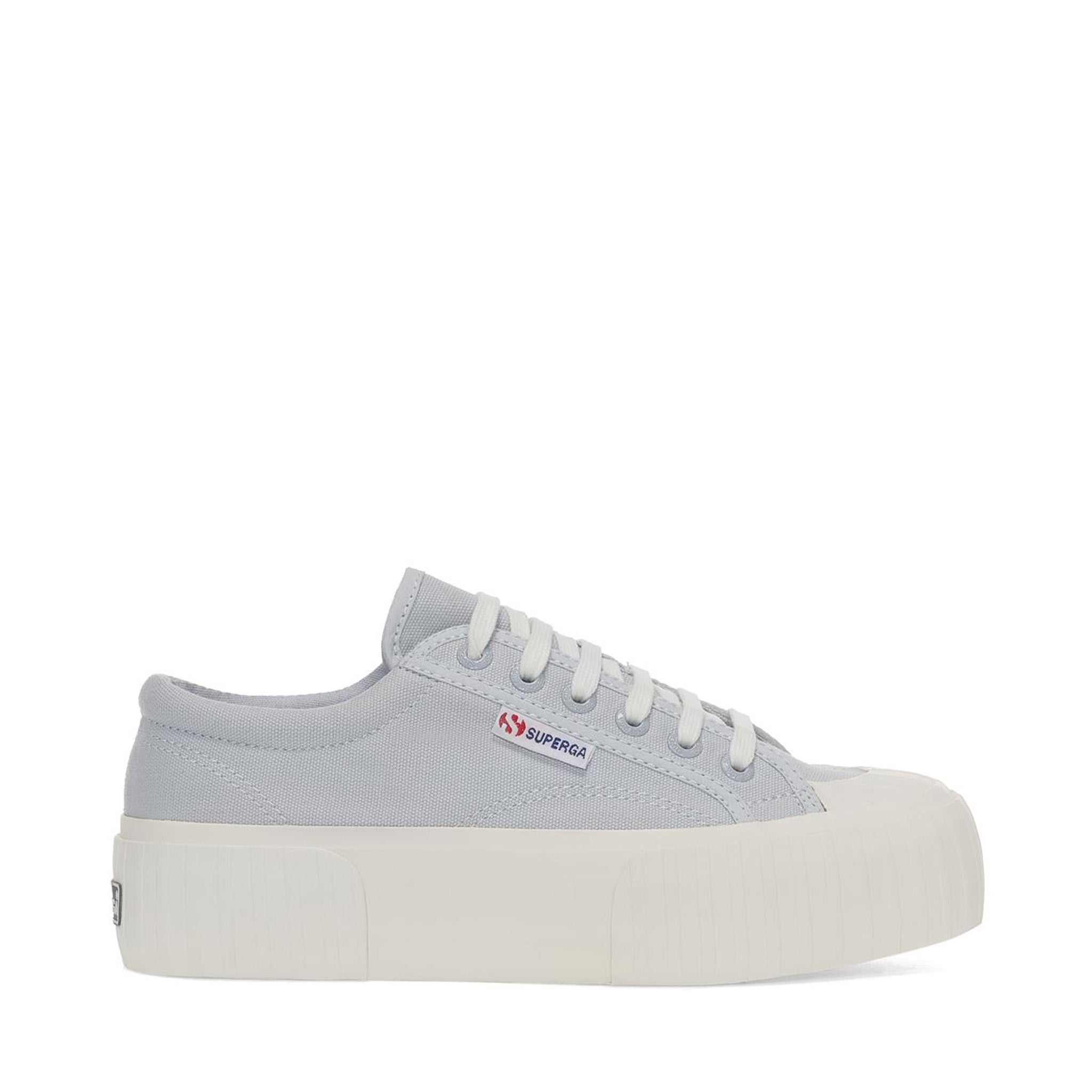 2631 Stripe Platform Sneakers - Grey Lilla Avorio – Superga US