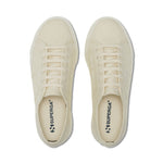 Superga 2790 Tank Sneakers - Beige Natural Avorio Pearl Gum. Top view.