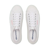 Superga 2790 Multicolor Liquify Sole Sneakers - White Multicolor Pastels. Top view.