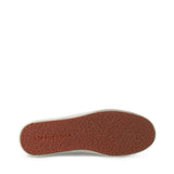 Superga 2790 Multicolor Liquify Sole Sneakers - White Multicolor Pastels. Bottom view.