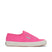 Superga 2750 Cotu Classic Sneakers - Neon Pink Avorio. Side view.