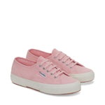 Superga 2750 Cotu Classic Sneakers - Tickled Pink Avorio. Front view.