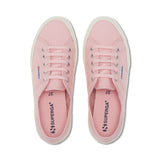 Superga 2750 Cotu Classic Sneakers - Tickled Pink Avorio. Top view.