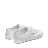 Superga 2750 Sangallo Sneakers - Total White. Back view.
