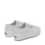 Superga 2790 Nappa Sneakers - Optical White Avorio. Back view