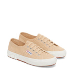 Superga 2750 Cotu Classic Sneakers - Beige Buff Avorio. Front view.