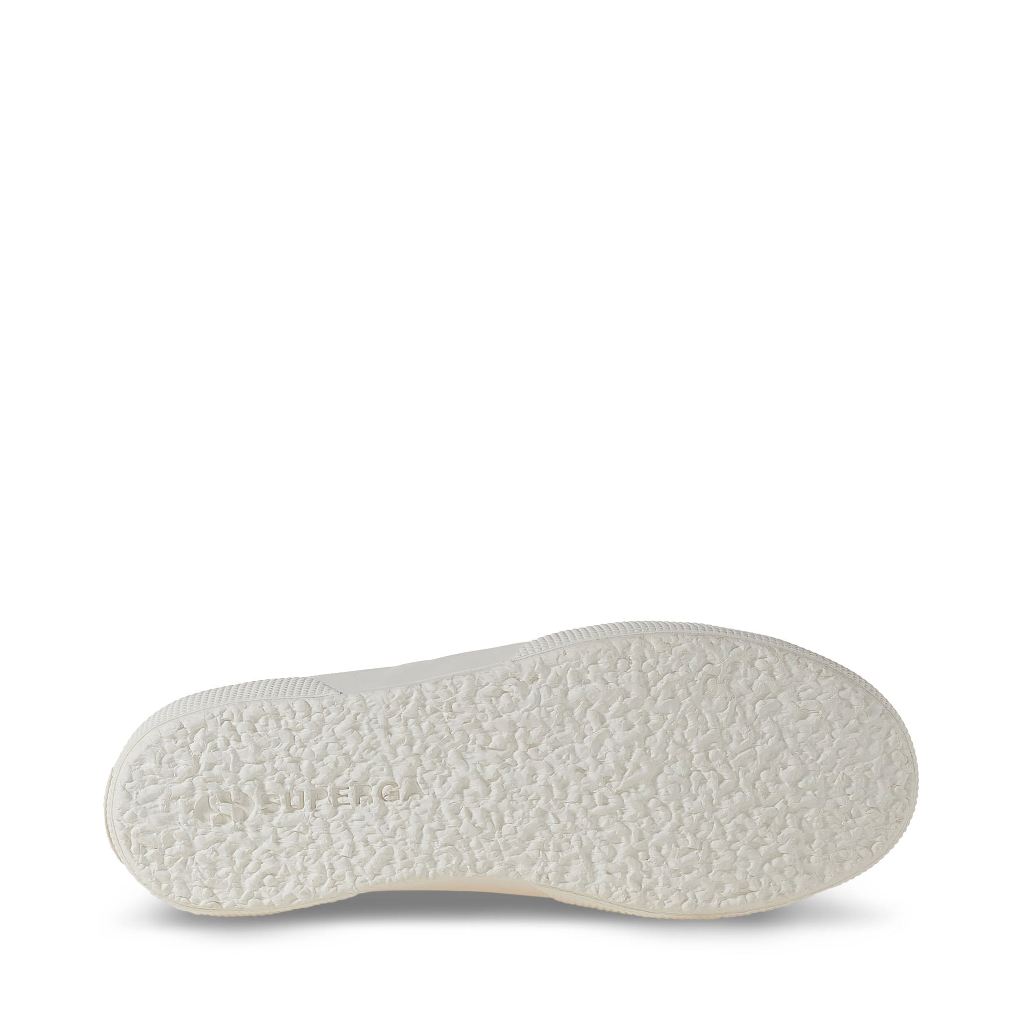 Superga 2750 Pearl Matte Canvas Sneakers - Violet Hushed Avorio. Bottom view.
