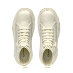 Superga 3051 Alpina Apex Boots - Total Beige Natural. Top view.