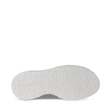 Superga 2287 Bubble Sneakers - White Grey Ash. Bottom view.