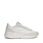 Superga 4089 Training 9Ts Slim Sneakers - White. Side view.