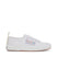 Superga 2750 Happy Label Sneakers - White Multicolor Flower Label. Side view.