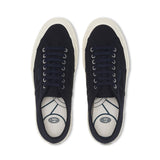 Superga 2750 Og Wool Deadstock Sneakers - Blue Navy. Top view.