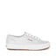 Superga 2750 Lam√© Sneakers - Silver. Side view.
