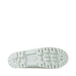 Superga 2641 Alpina High Top Boots - Matte Black. Bottom view.