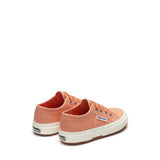Superga 2750 Kids Jcot Classic Sneakers - Coral. Back view.
