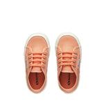 Superga 2750 Kids Jcot Classic Sneakers - Coral. Top view.
