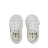 Superga 2750 Baby Lam√© Sneakers - Iridescent. Top view.