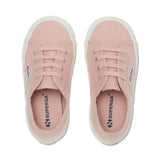 Superga 2750 Kids Jcot Classic Sneakers - Blush. Top view.