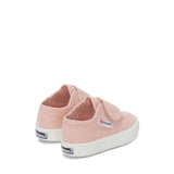 Superga 2750 Baby Easylite Straps Sneakers - Pink Blush Avorio. Back view.