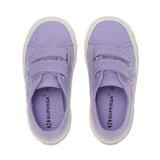 Superga 2750 Kids Cotjstrap Classic Sneakers - Violet Lilac. Top view.