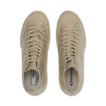Superga 2435 BK Sateen Sneakers - Beige. Top view.