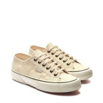 Superga 2490 Bold Sneakers - Eggshell. Front view.