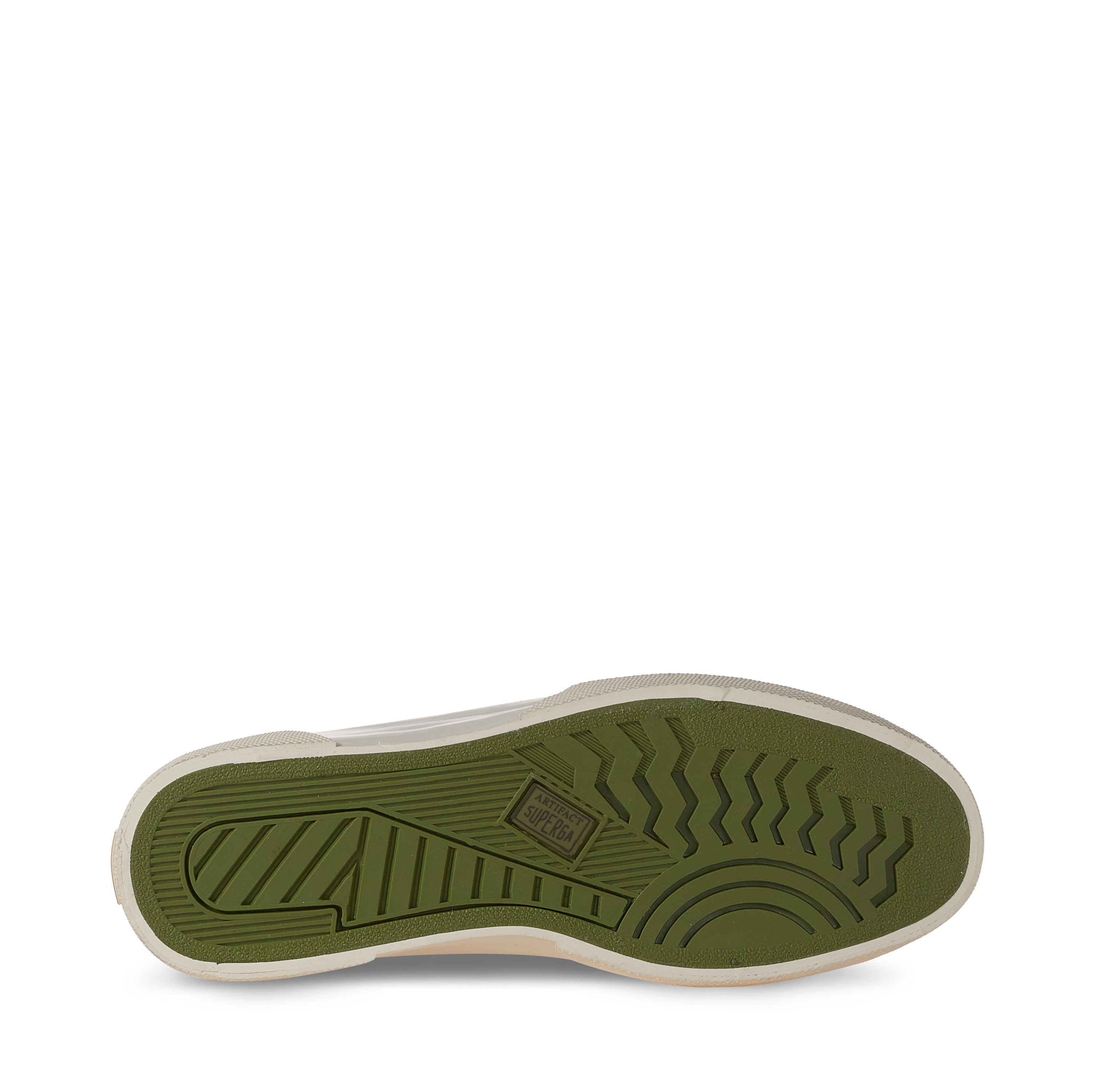 Superga 2432 CSV Salt Pepper Sneakers - Light Grey. Bottom view.