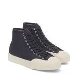 Superga 2433 Collect Workwear Sneakers - Dark Grey. Front view.