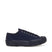 Superga 2434 BK Sateen Sneakers - Navy. Side view.
