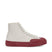 Superga 2433 Collect Workwear Sneakers - White / Red. Side view.