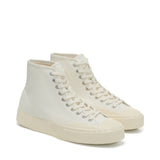 Superga 2433 Collect Workwear Sneakers - White. Front view.