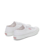 Superga 2490 Bold Sneakers - White Red. Back view.
