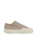 Superga 2432 CSV Salt Pepper Sneakers - Light Yellow. Side view.