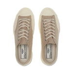 Superga 2432 CSV Salt Pepper Sneakers - Light Yellow. Top view.