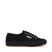 Superga 2750 Cotu Classic Sneakers - Full Black. Side view.