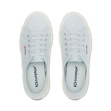 Superga 2750 Cotu Classic Sneakers - Azure Ice. Top view.
