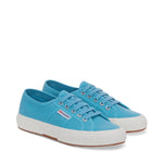 Superga 2750 Cotu Classic Sneakers - Light Blue. Front view.