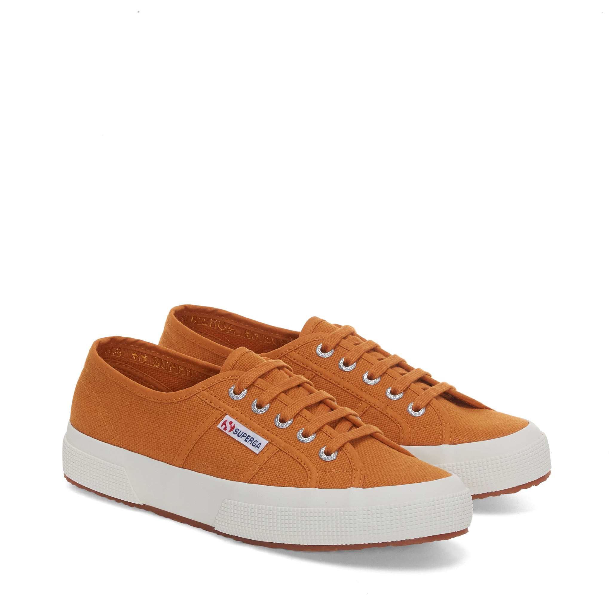 Superga 2750 Cotu Classic Sneakers - Brown. Front view.