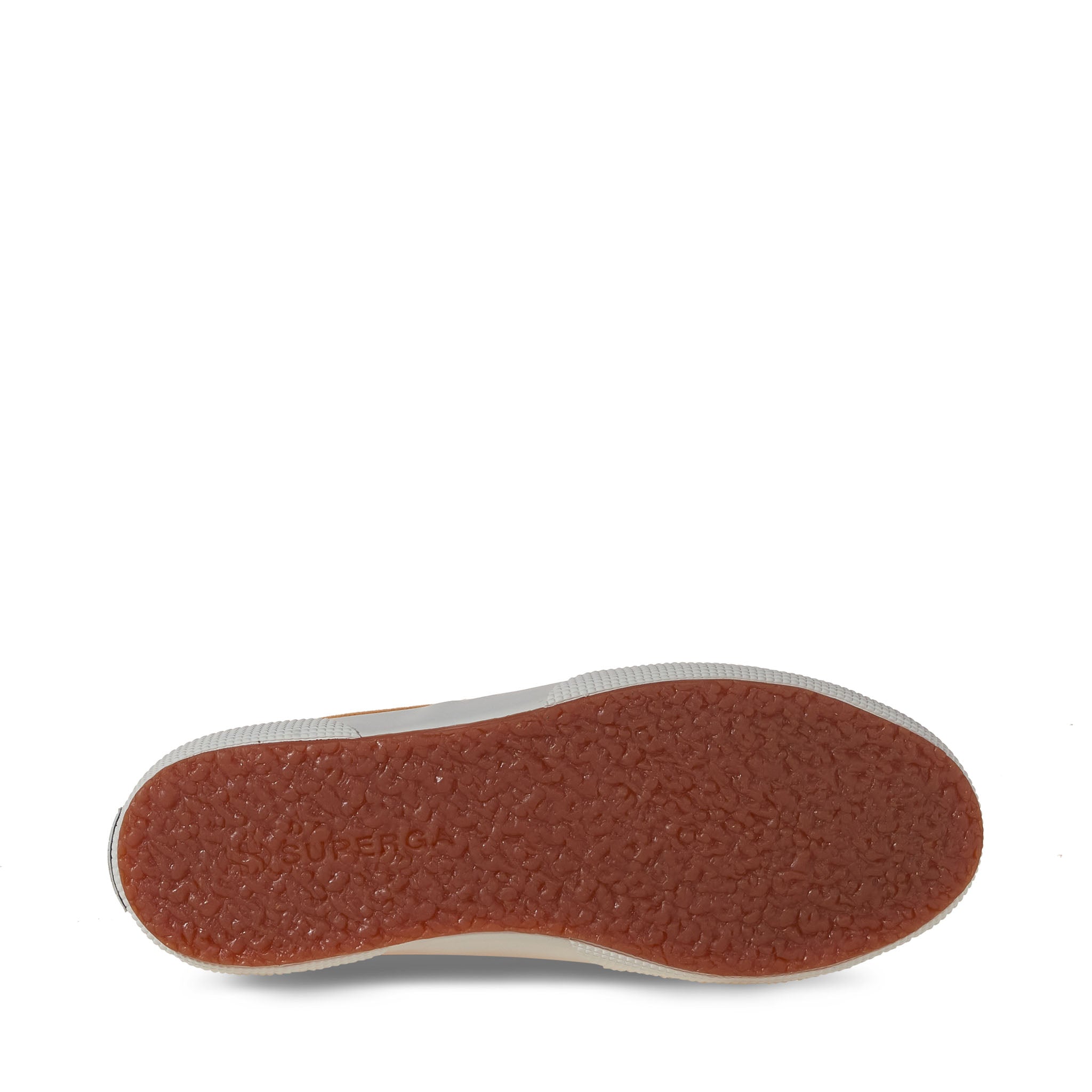 Superga 2750 Cotu Classic Sneakers - Brown. Bottom view.