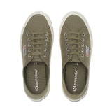 Superga 2750 Cotu Classic Sneakers - Green Safari. Top view.