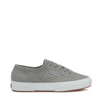 Superga 2750 Cotu Classic Sneakers - Light Grey. Side view.