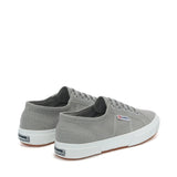 Superga 2750 Cotu Classic Sneakers - Light Grey. Back view.